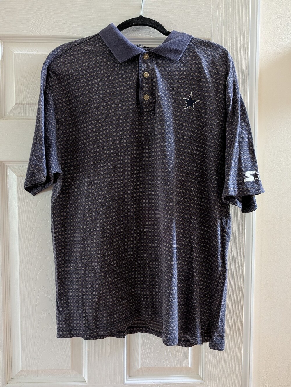 Vintage STARTER Men’s Navy Star Logo Polo